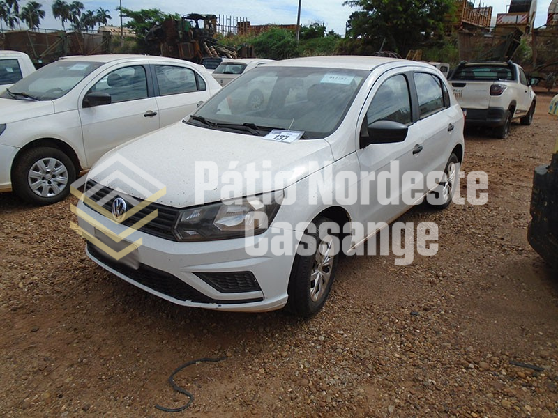 VOLKSWAGEN GOL 1.0L MC4; ANO 2019/2020; BRANCO
